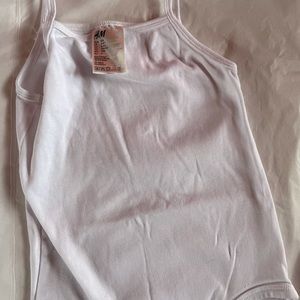 Spaghetti strap onesie